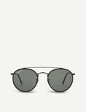 Ray-Ban RB3647 round-frame sunglasses, imported from the UK