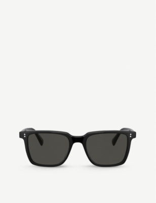 Oliver Peoples Lachman square acetate sunglasses - British product