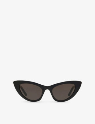 Saint Laurent Lily cat-eye acetate sunglasses - British product