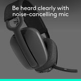 Logitech Zone Vibe 100 wireless headset, imported from the UK