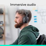 Logitech Zone Vibe 100 wireless headset, imported from the UK