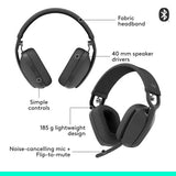 Logitech Zone Vibe 100 wireless headset, imported from the UK