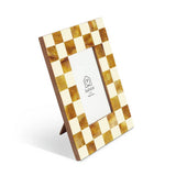 Habitat chequered resin picture frame 4x6 inch (British brand)