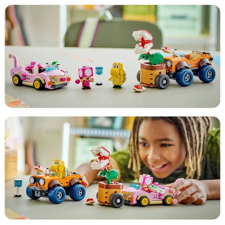 LEGO Super Mario Kart Piranha Plant Power-Up Pursuit 588 pieces, imported from the UK