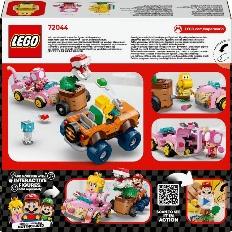 LEGO Super Mario Kart Piranha Plant Power-Up Pursuit 588 pieces, imported from the UK