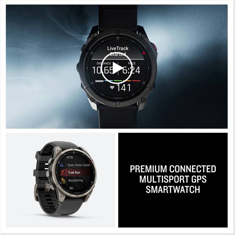 Garmin Fenix 8 Pro smartwatch 47mm, imported from the UK