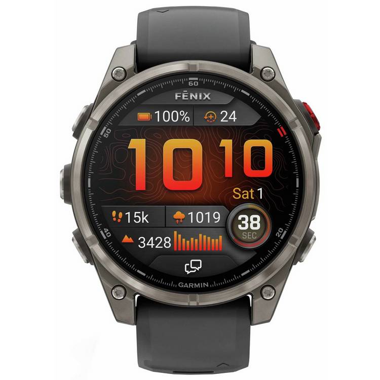 Garmin Fenix 8 Pro smartwatch 47mm, imported from the UK