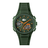 Argos Lacoste Men's Green Silicone Strap Watch- Buy online at McGrocer