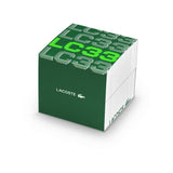 Lacoste green silicone strap digital watch, UK version