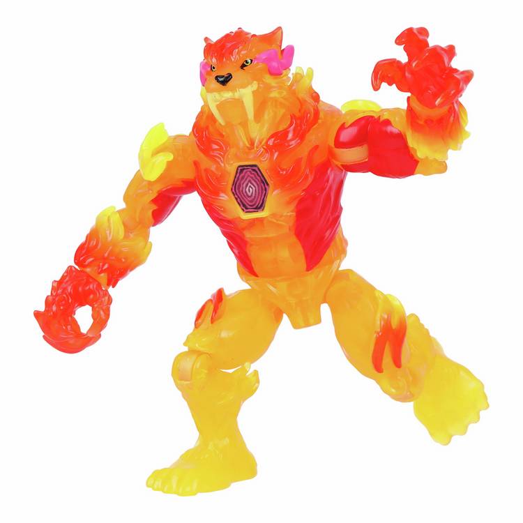 Mr Beast Lab Flame Panther action figure 14cm, UK version