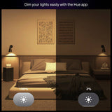 Philips Hue Essential GU10 smart light bulb 3-pack - British product