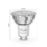Philips Hue Essential GU10 smart light bulb 3-pack - British product