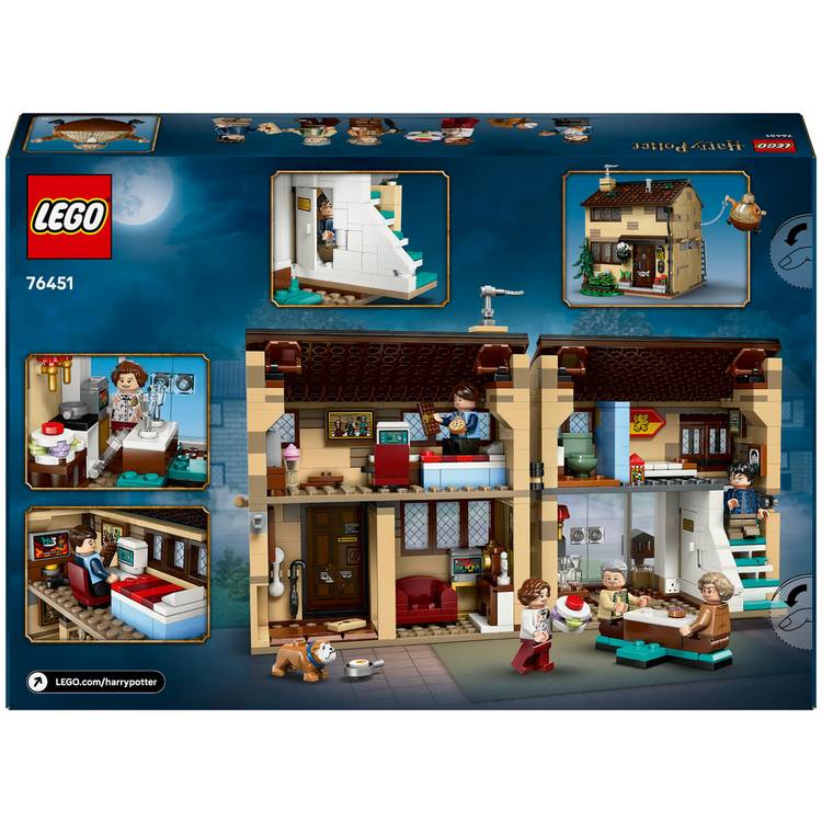 LEGO Harry Potter Privet Drive building set 76451, imported from the UK