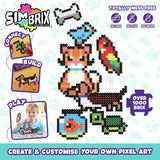 Simbrix Playful Pets pixel art craft start pack, UK version