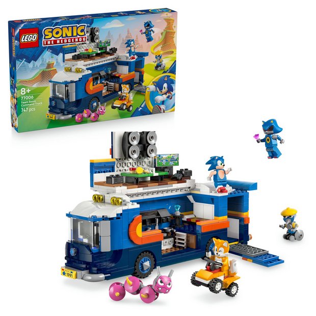 LEGO Sonic the Hedgehog Team Sonic Command Truck set, UK version