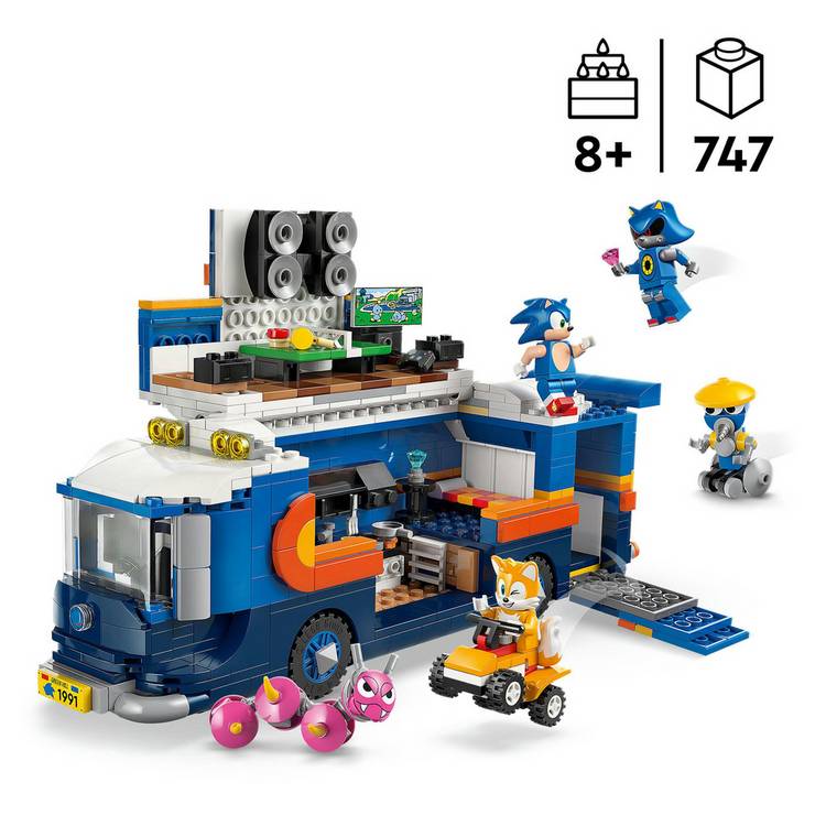 LEGO Sonic the Hedgehog Team Sonic Command Truck set, UK version