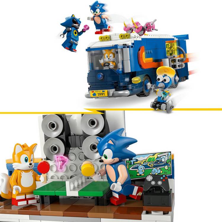 LEGO Sonic the Hedgehog Team Sonic Command Truck set, UK version