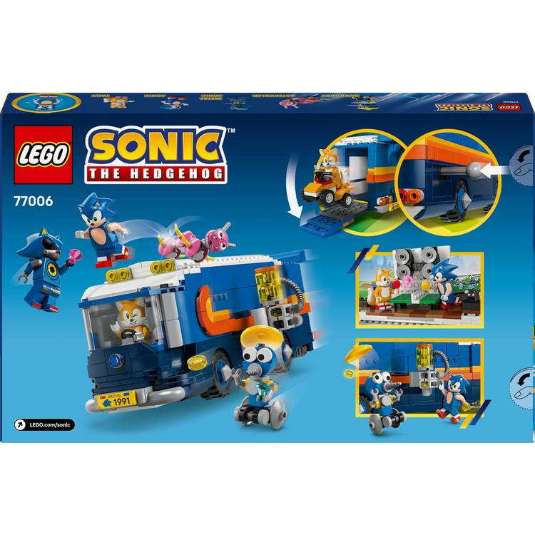LEGO Sonic the Hedgehog Team Sonic Command Truck set, UK version