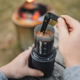 AeroPress Go Dark Grey travel coffee maker (British brand)