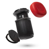 AeroPress Go Dark Grey travel coffee maker (British brand)