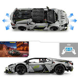 LEGO Technic Lamborghini Revuelto super sports car toy (British brand)