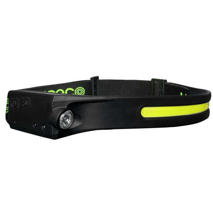 Luceco 350 lumen rechargeable head torch with motion sensor - British product