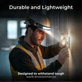 Luceco 350 lumen rechargeable head torch with motion sensor - British product