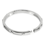 Radley silver plated jumping dog bangle, UK version