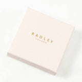 Radley silver plated jumping dog bangle, UK version