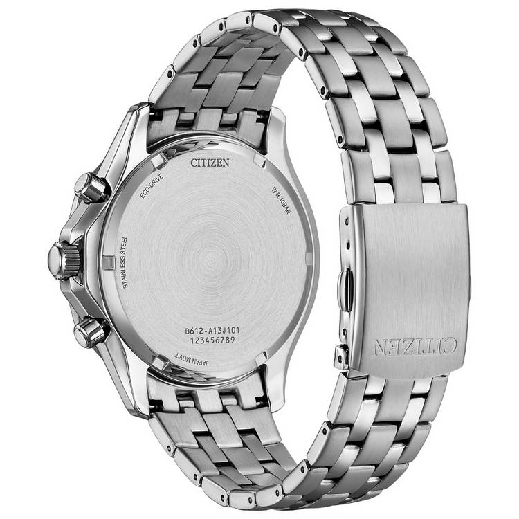 Citizen white dial chronograph watch 44mm, UK version