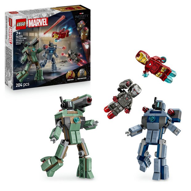 LEGO Iron Man & War Machine building set, UK version