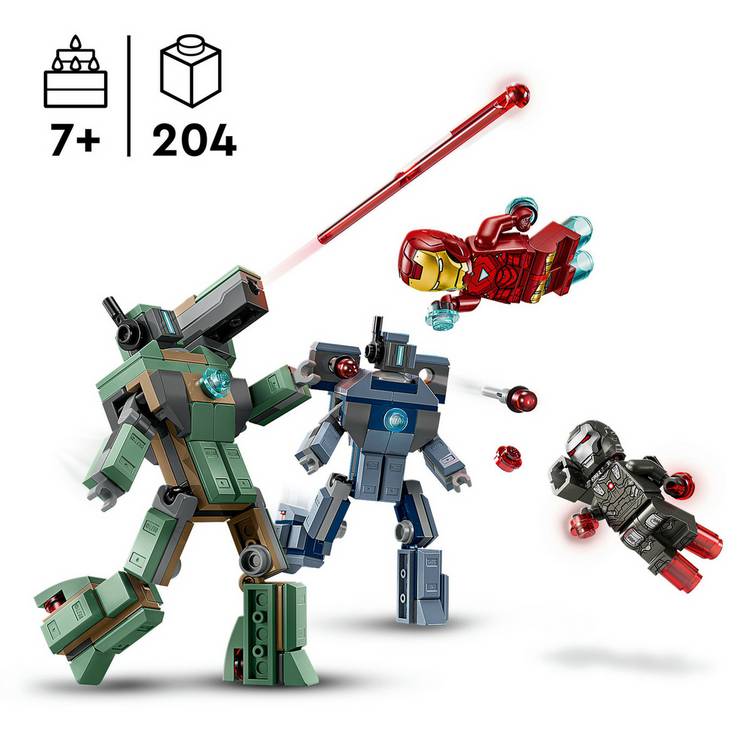LEGO Iron Man & War Machine building set, UK version