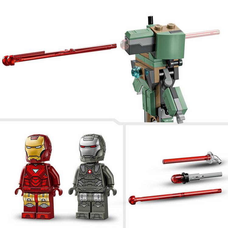 LEGO Iron Man & War Machine building set, UK version