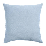 Argos Home leaf embroidery cushion blue 50x50cm British brand
