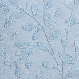 Argos Home leaf embroidery cushion blue 50x50cm British brand