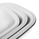 Argos Home carbon steel pie dish set black and white, UK version