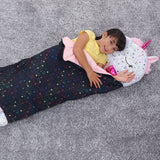 Happy Nappers shimmer unicorn sleeping bag large (British brand)