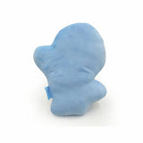 Bluey blue Christmas shaped cushion 40x30cm, imported from the UK