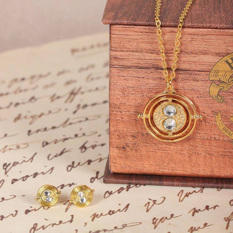 Harry Potter Hermione Potions Gift Box with necklace and earrings, imported from the UK
