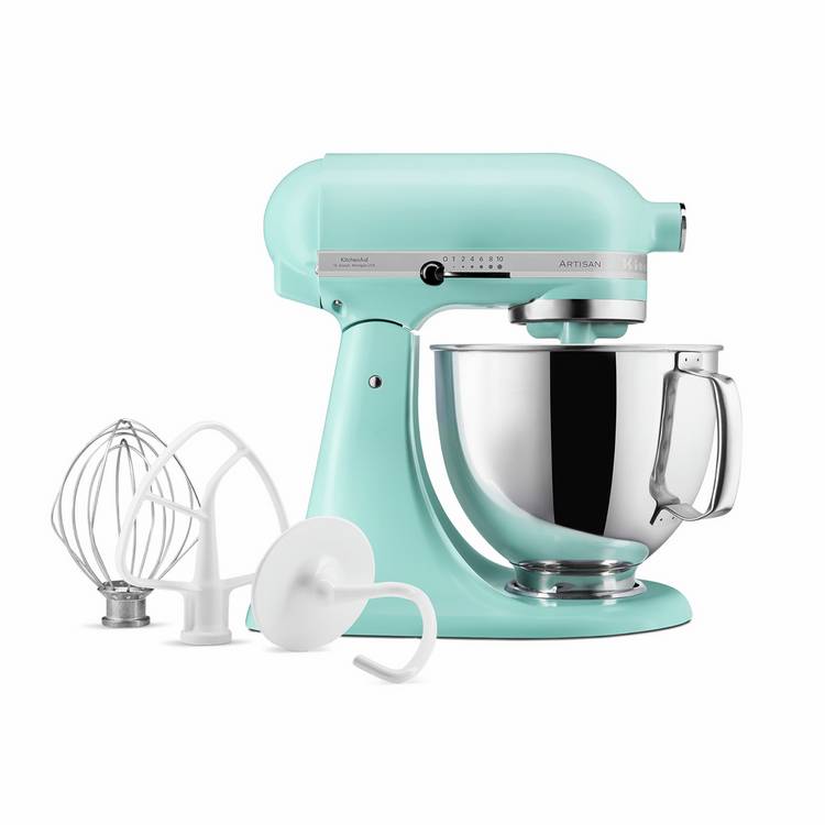 KitchenAid Stand Mixer Light Blue 4.8L, imported from the UK