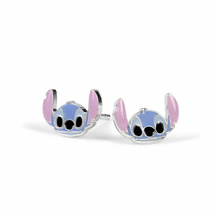 Disney Lilo and Stitch enamel stud earrings 9mm, UK version