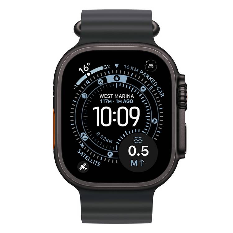 Apple Watch Ultra 3 Black Ocean Band 49mm, UK version