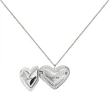 Radley hammered heart pendant necklace 60cm (British brand)