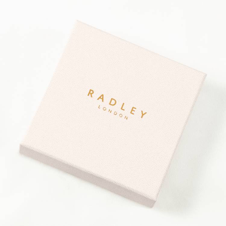 Radley hammered heart pendant necklace 60cm (British brand)