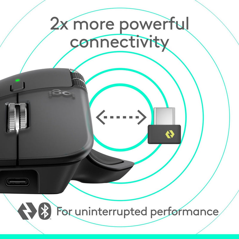Logitech wireless mouse Graphite, UK version