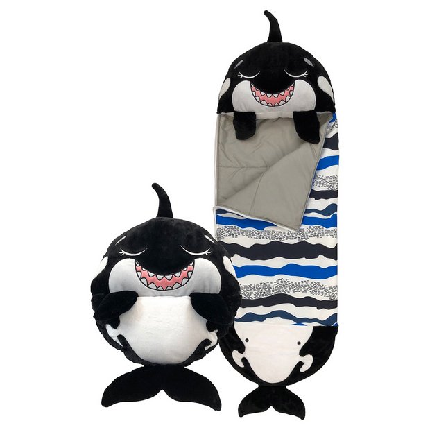 Happy Nappers black shark large sleeping bag (British brand)