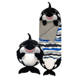 Happy Nappers black shark large sleeping bag (British brand)