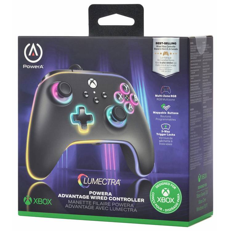 PowerA Xbox controller Lumectra Black - British product