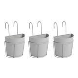 Argos Home planter set grey hanging set of 3, UK version