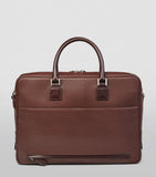 Aspinal of London Mount Street briefcase black saffiano leather (British brand)